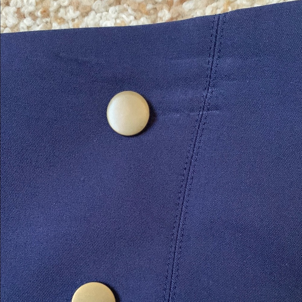DownEast Blue Knee-Length Pencil Skirt Work - Picture 3 of 6